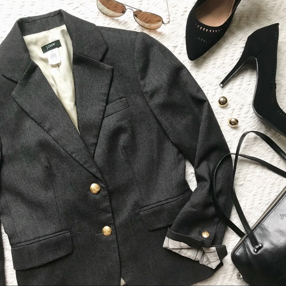 J. Crew Jackets & Blazers - J. Crew Wool Schoolboy Blazer